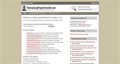 Desktop Screenshot of harrisonburgpropertytransfers.com