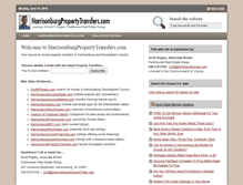 Tablet Screenshot of harrisonburgpropertytransfers.com